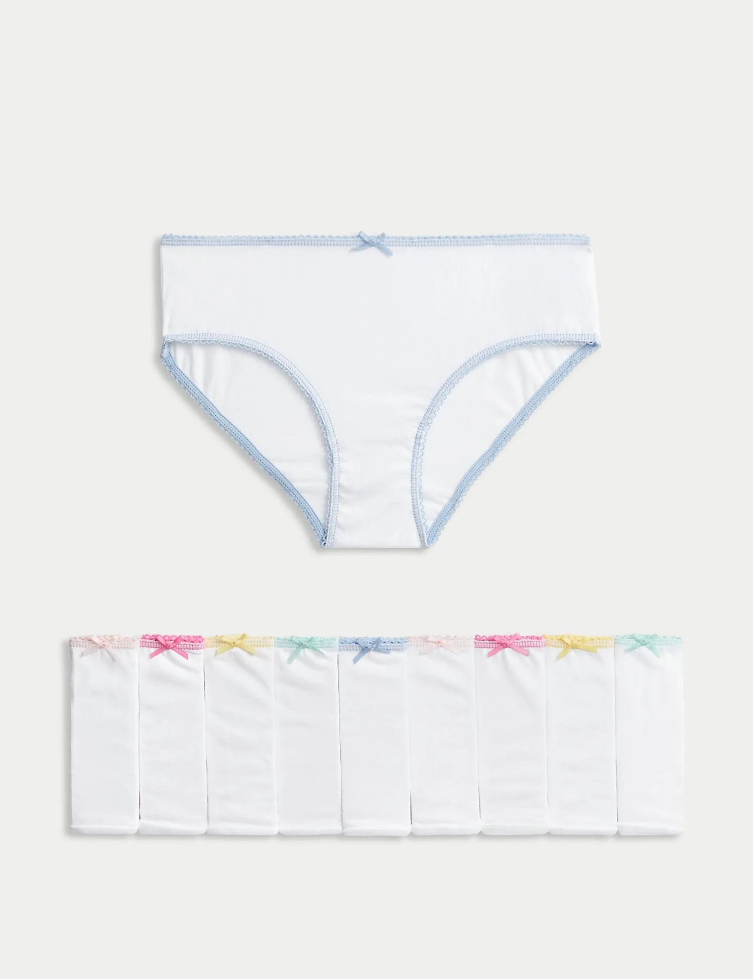 10pk Pure Cotton Knickers