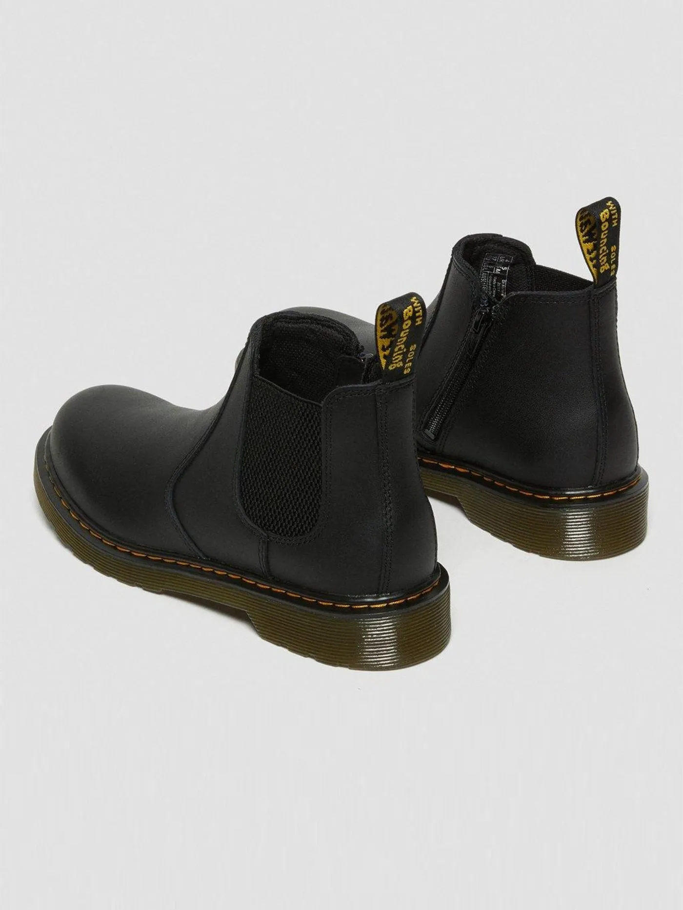 2976 Softy T Black Boots (Kids)