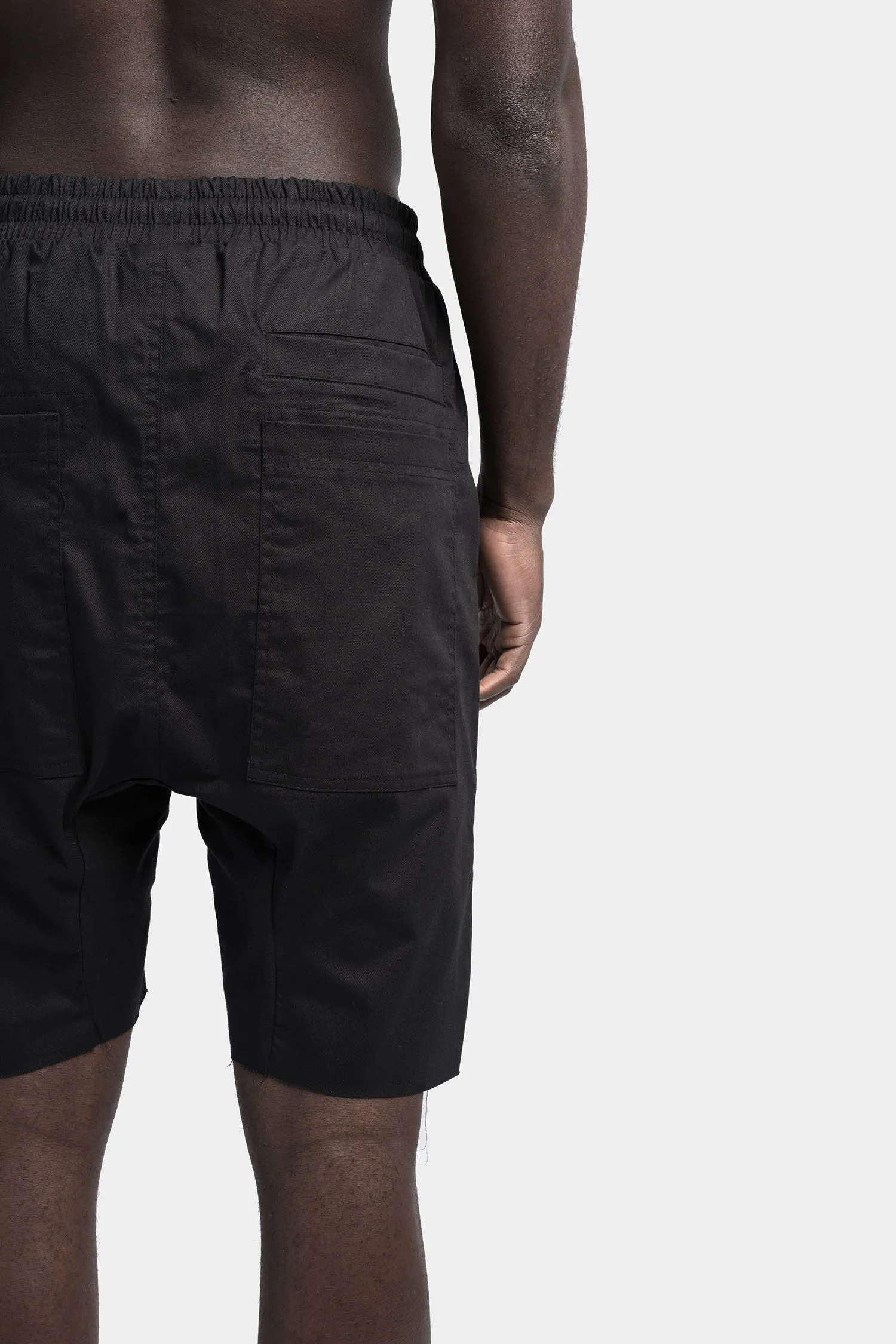 3D pocket cotton shorts