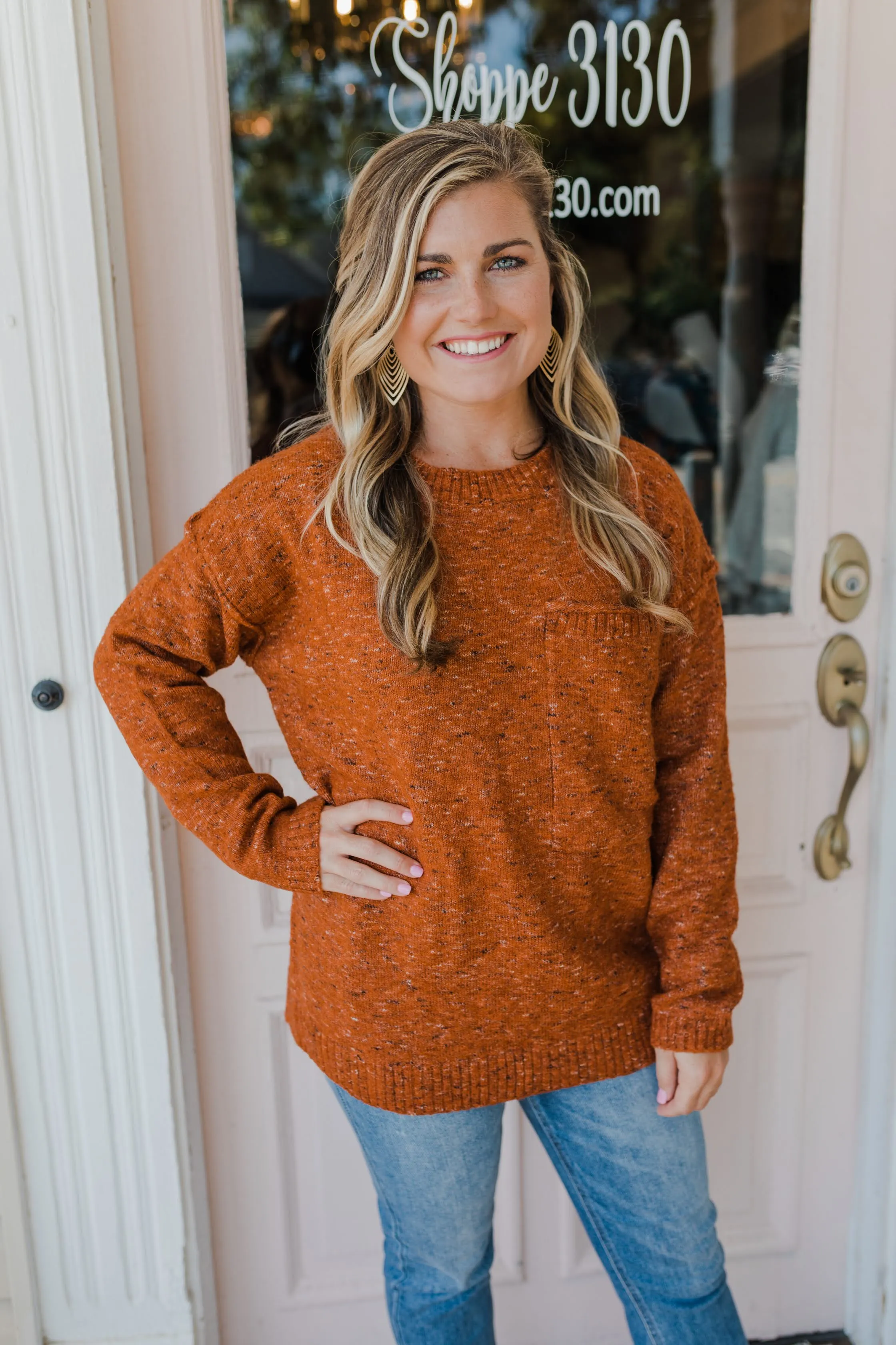 Addison Front Pocket Sweater