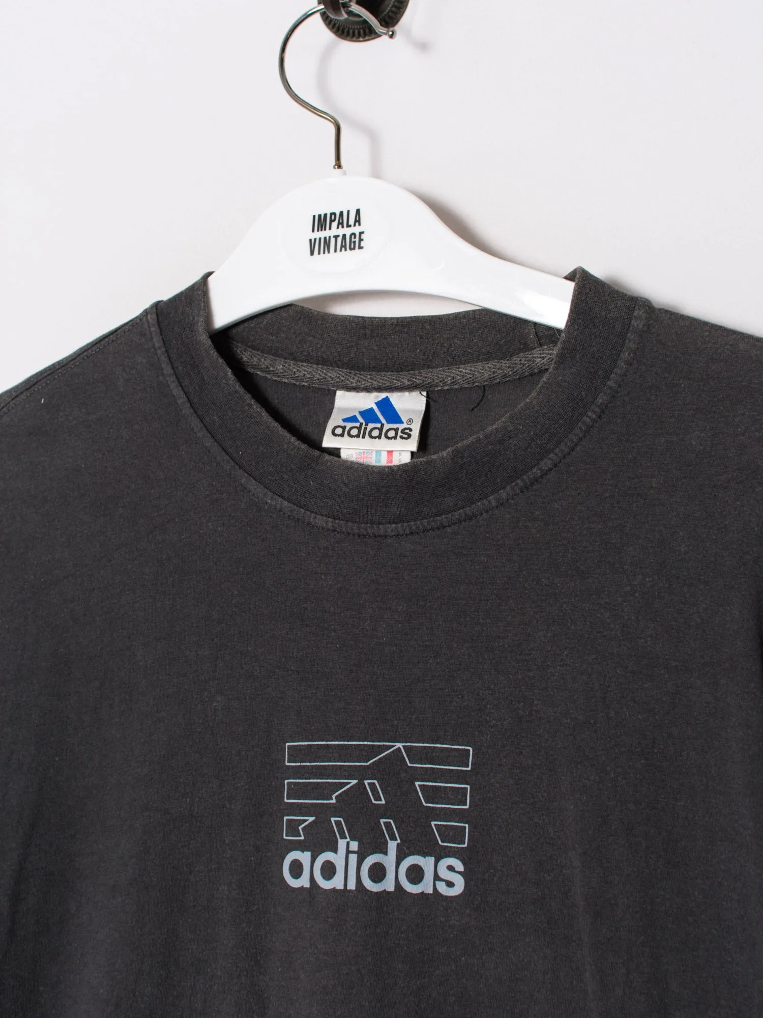 Adidas Grey Cotton Tee