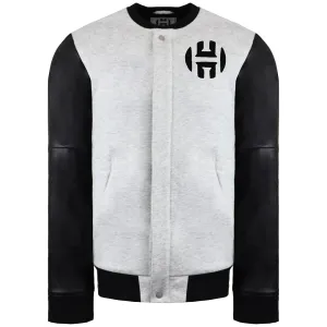 Adidas James Harden Mens Grey/Black Varsity Jacket