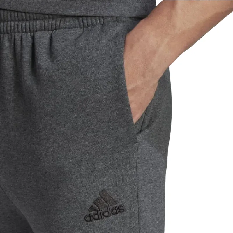 Adidas men's sports trousers in fleece cotton HL2243 grey