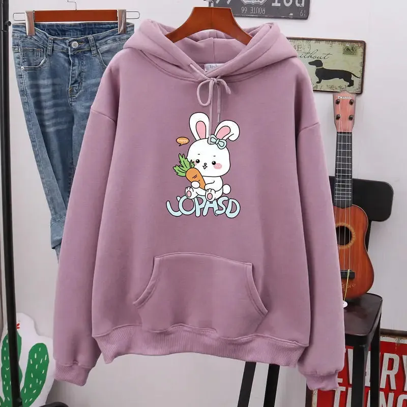 Aesthetic Kawaii Bunny Hoodie