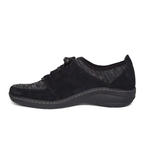 Aetrex Casey Lace Up (Women) - Black