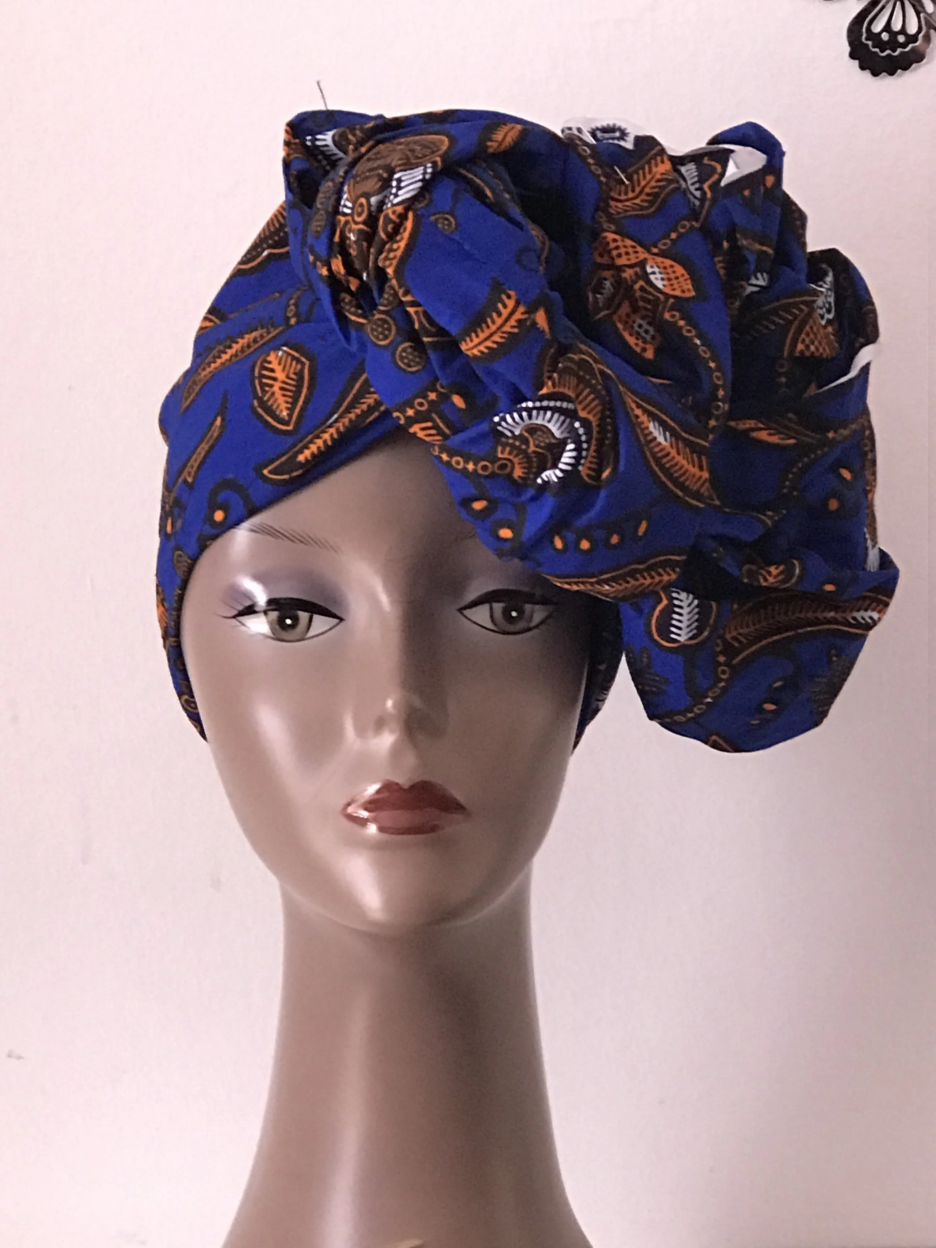 African Prints Cotton Square Scarf Ankara cotton Scarves Shawl Hijab