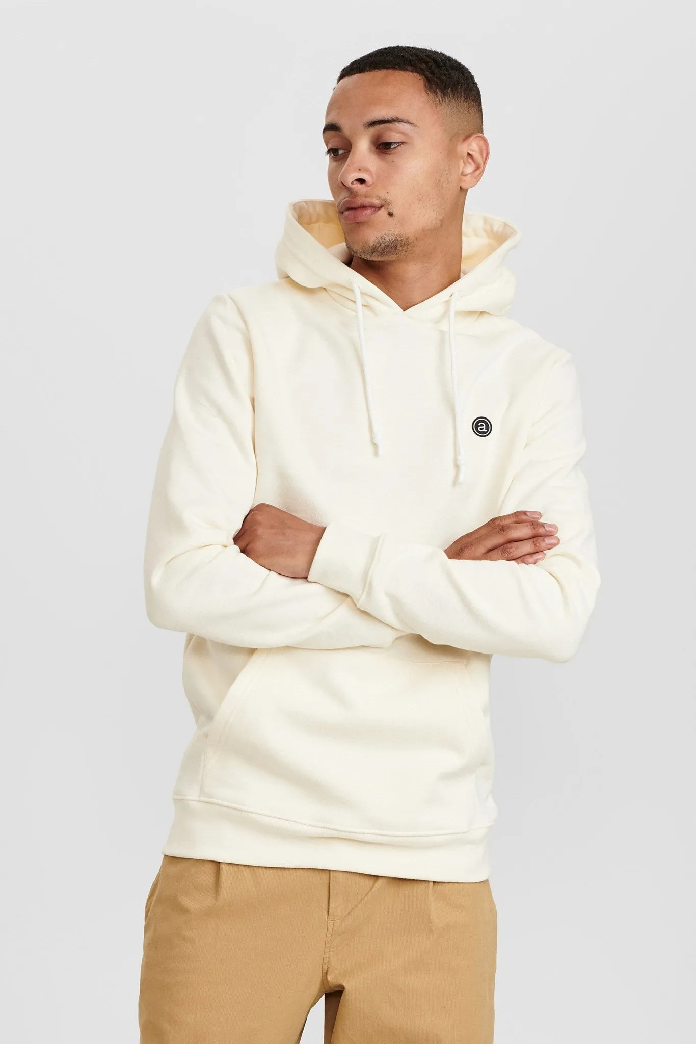 AKELLIOT NOOS ZIP HOODIE - Tofu