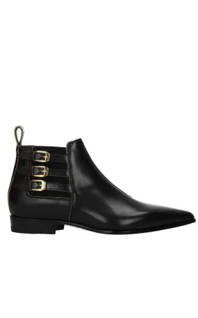 Ankle Leather Boots