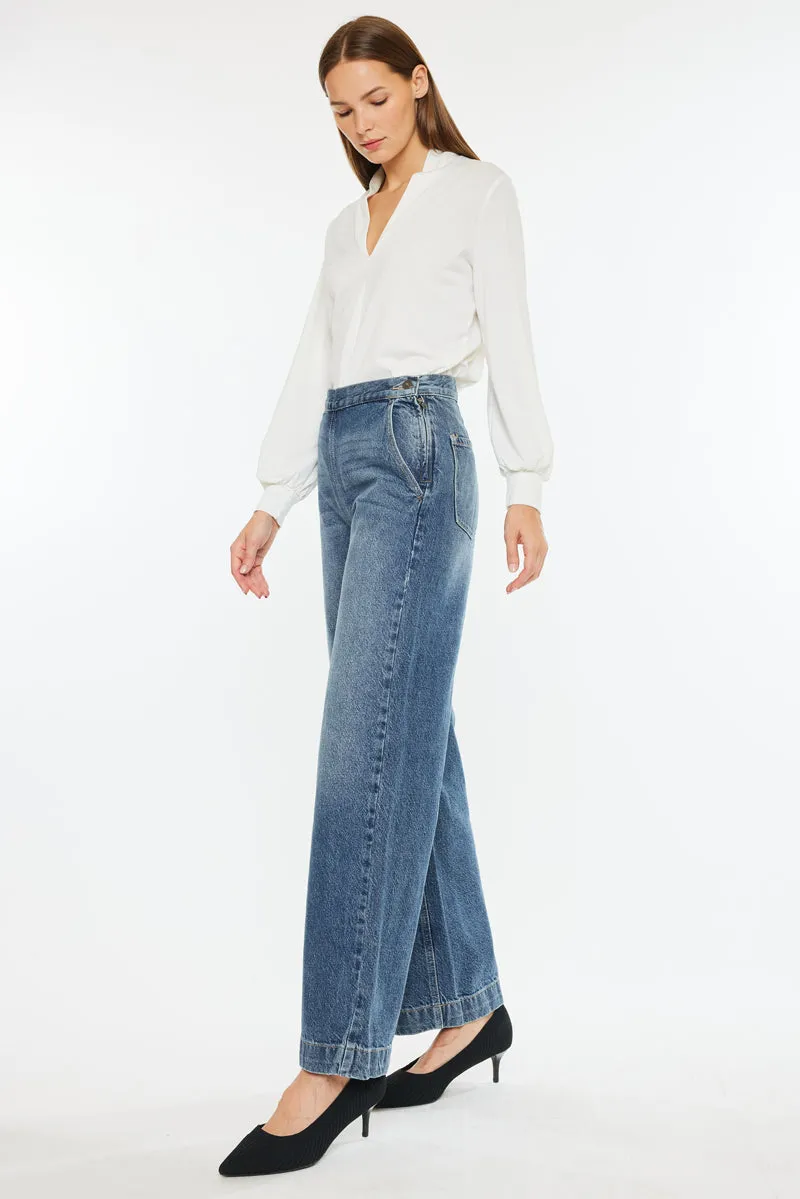 Anthea Ultra High Rise Wide Jeans