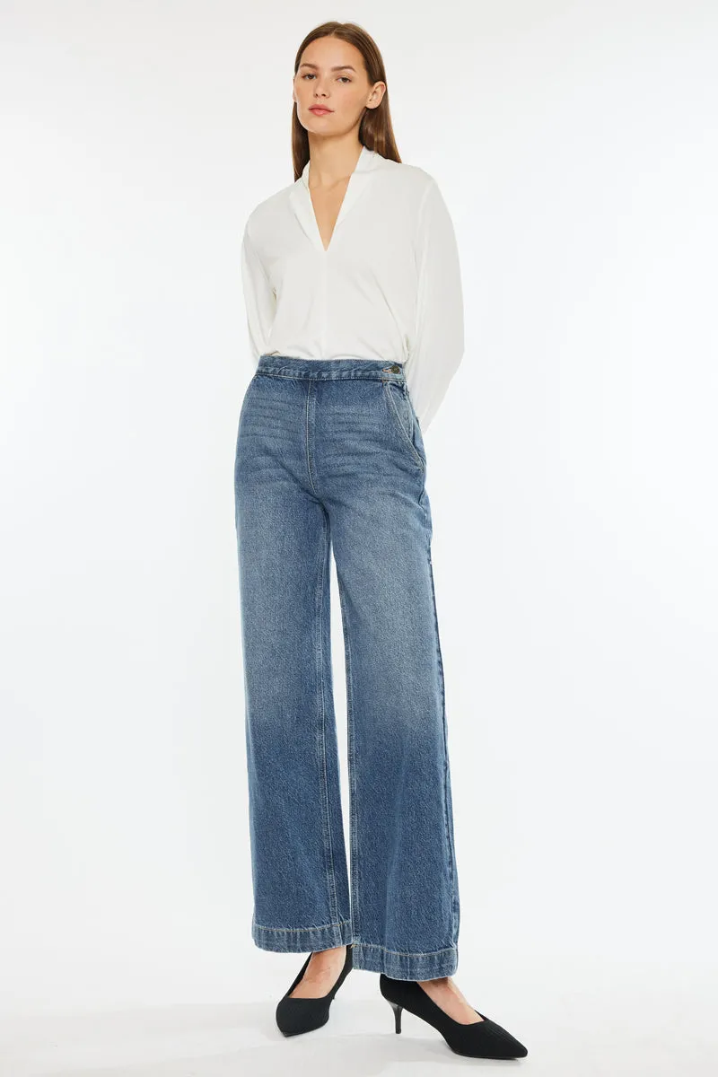 Anthea Ultra High Rise Wide Jeans