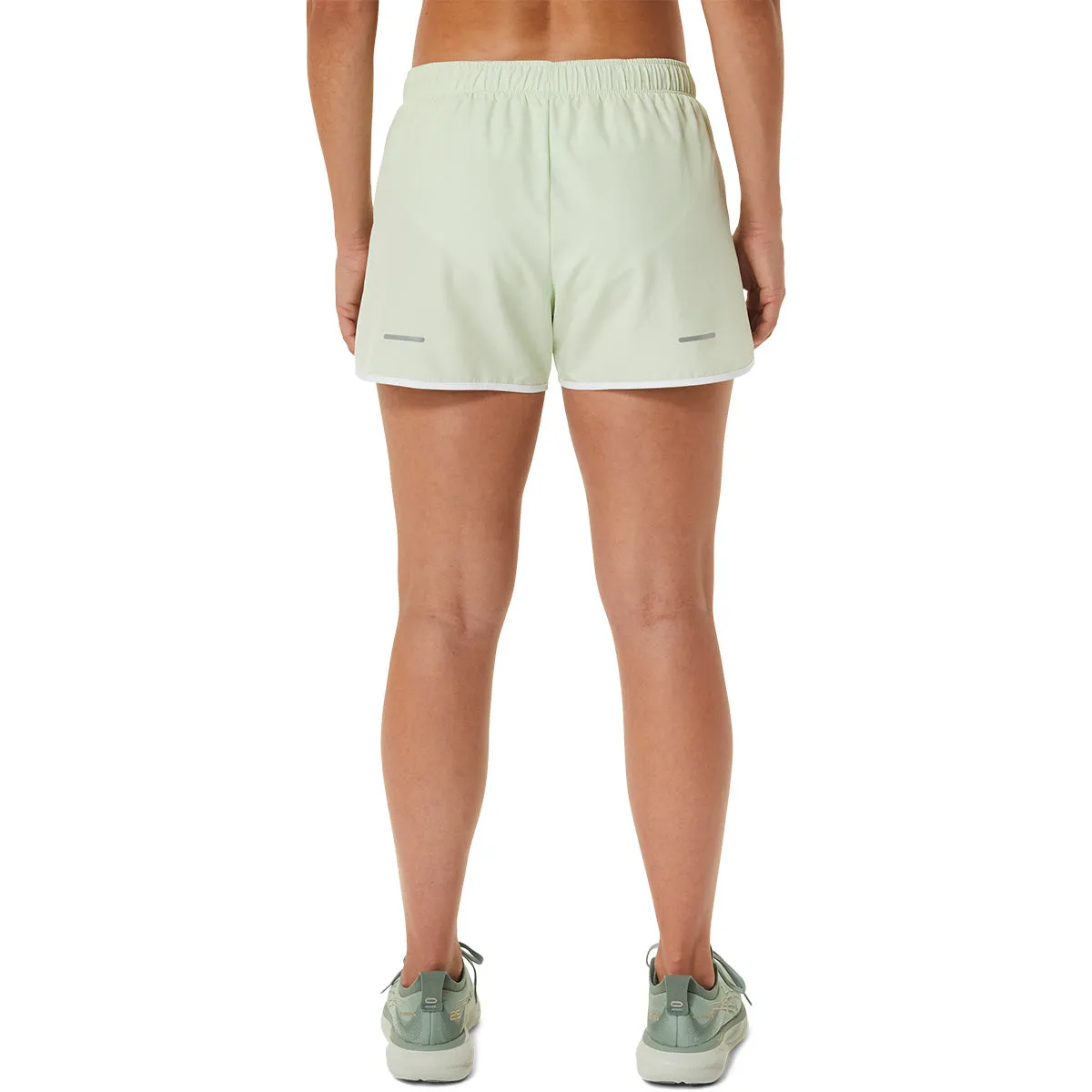 Asics Icon 4In Short Women Green   