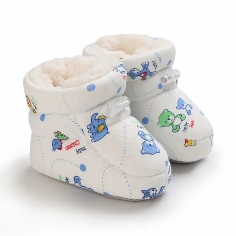 Baby Girls Winter Warm Animal Baby Boots