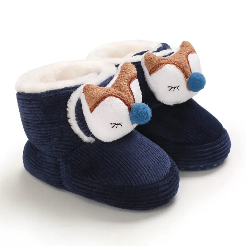 Baby Girls Winter Warm Animal Baby Boots