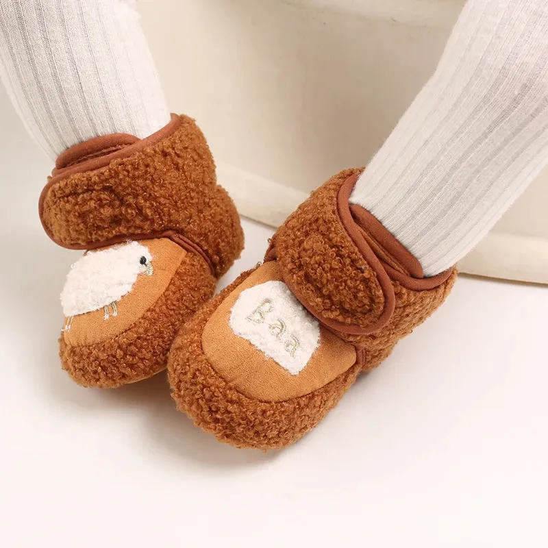 Baby Girls Winter Warm Animal Baby Boots