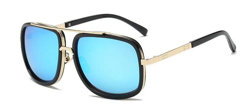 Big Frame Sunglasses Men Square Fashion Glasses for Men