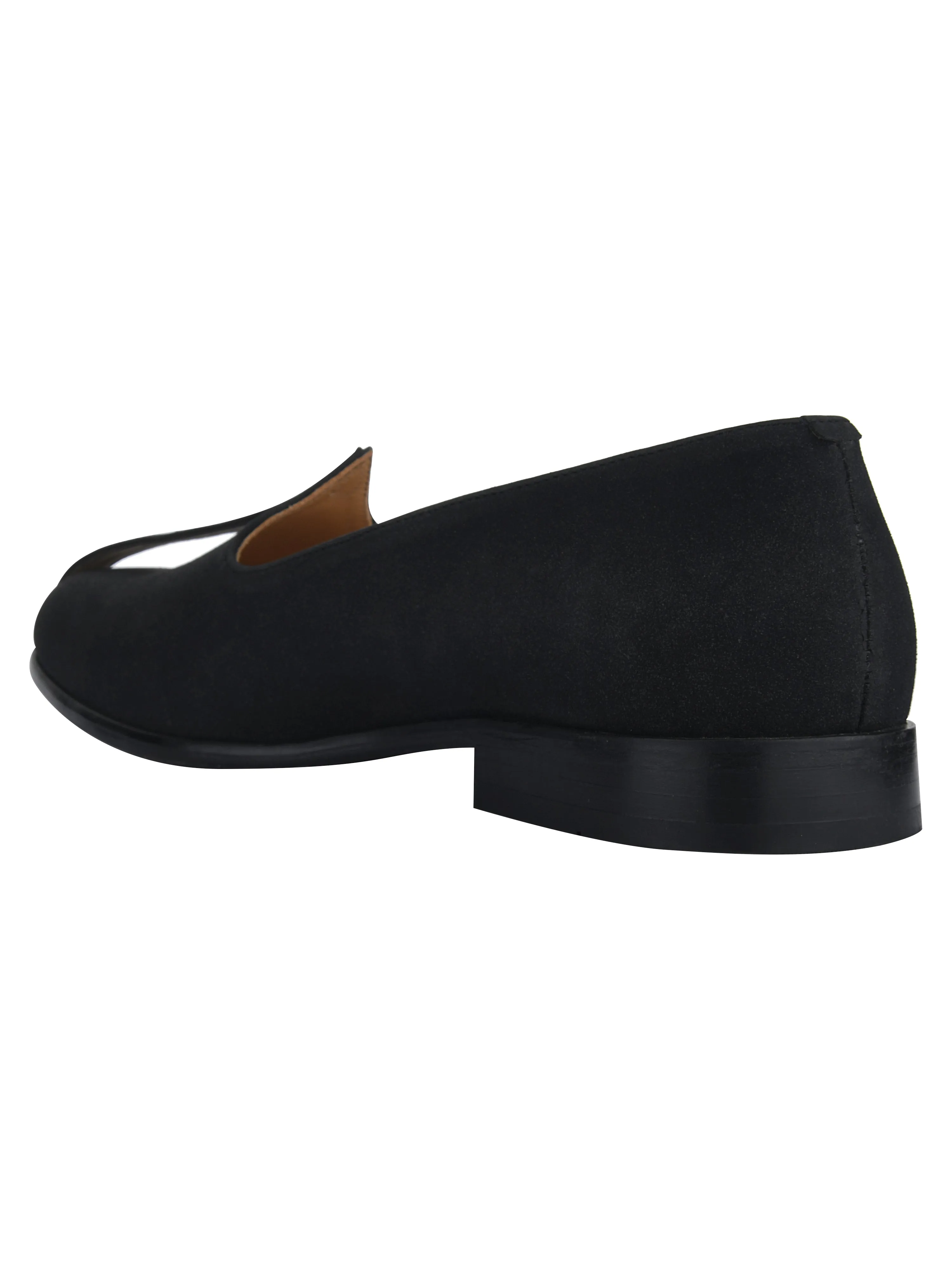 Black Suede Mojri For Men