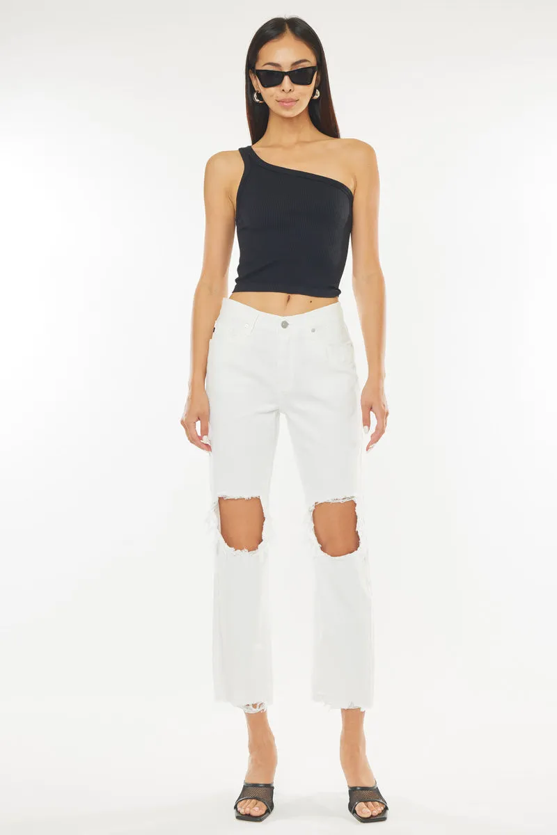 Blakely High Rise Straight Leg Jeans