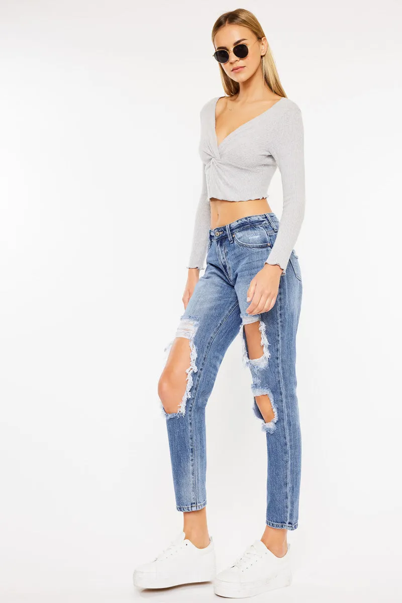 Bonnie High Rise Boyfriend Jeans