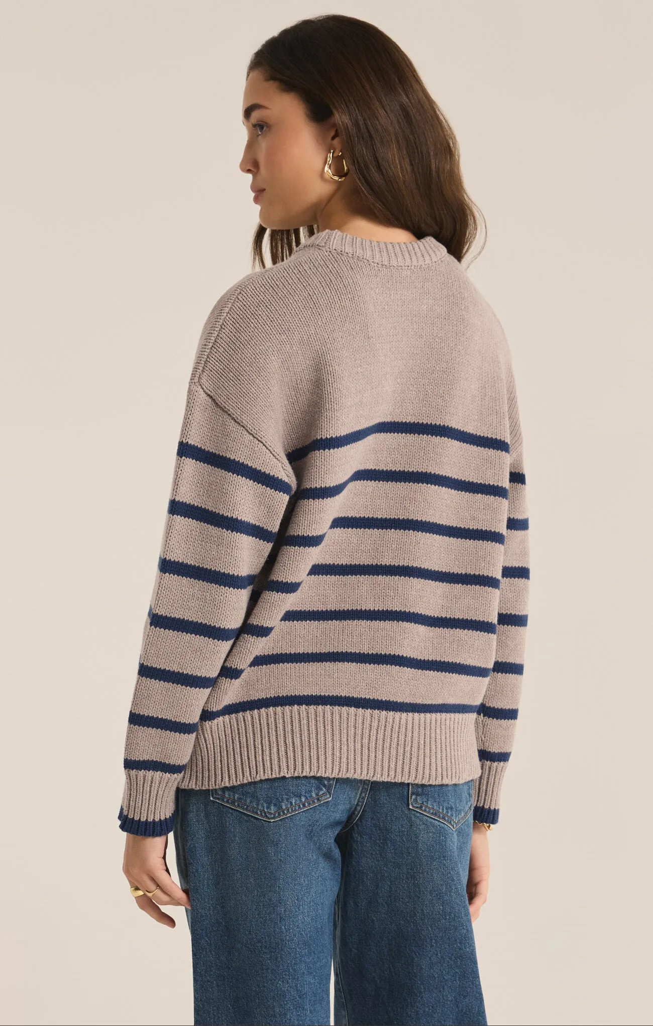 Boyfriend Striped Sweater