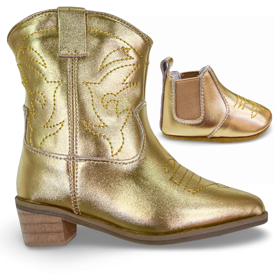 BS Metallic Boots