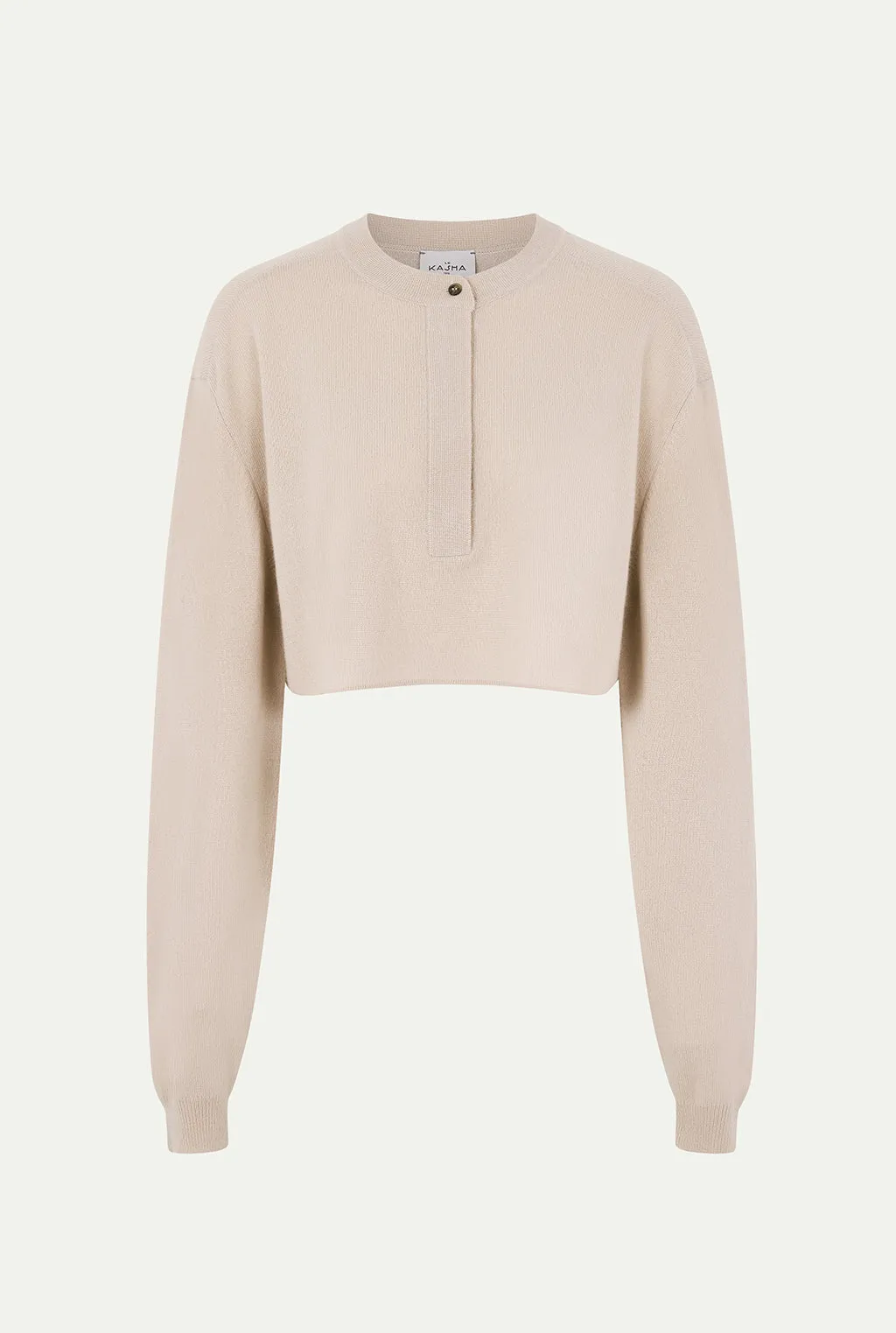 BULGAN cashmere cropped sweater