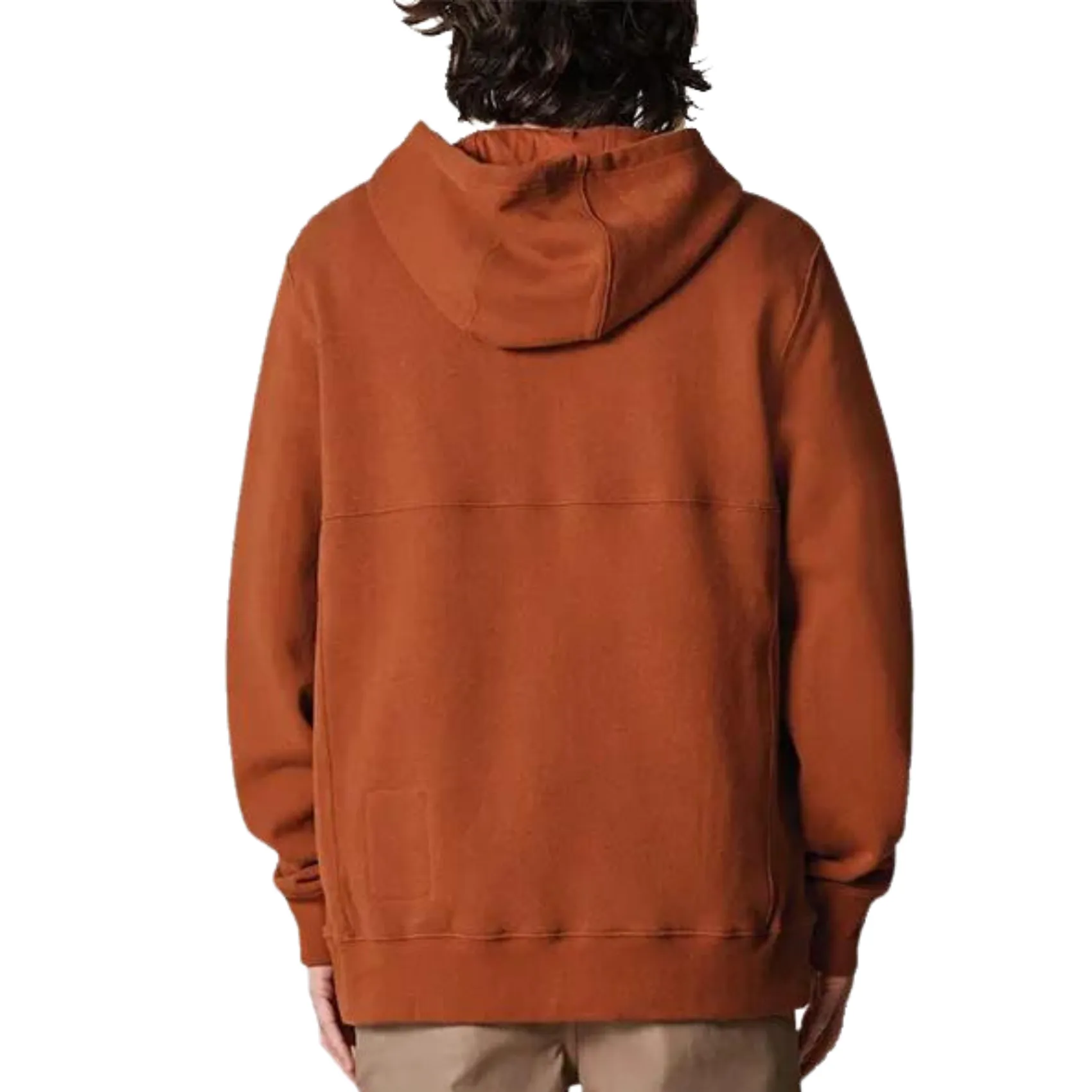 Burly Hoodie - Brick Brown