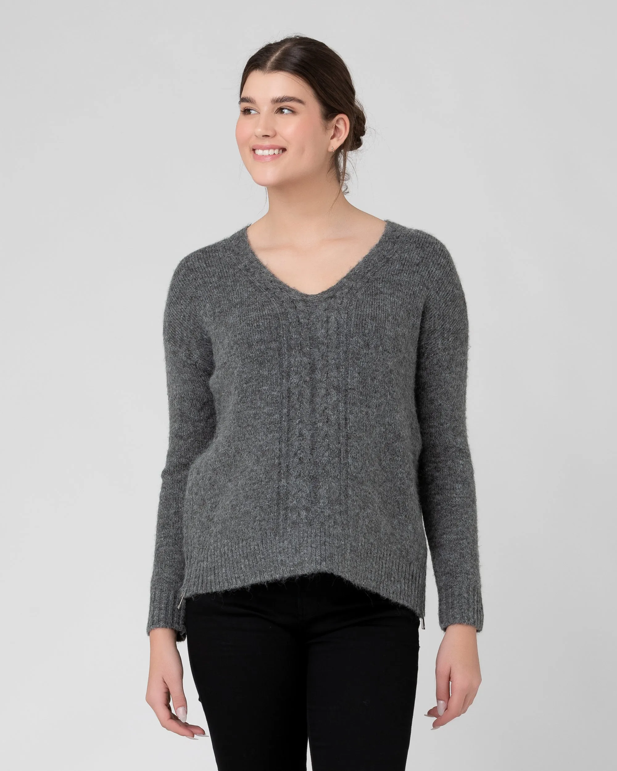 Cara Cable Knit Sweater