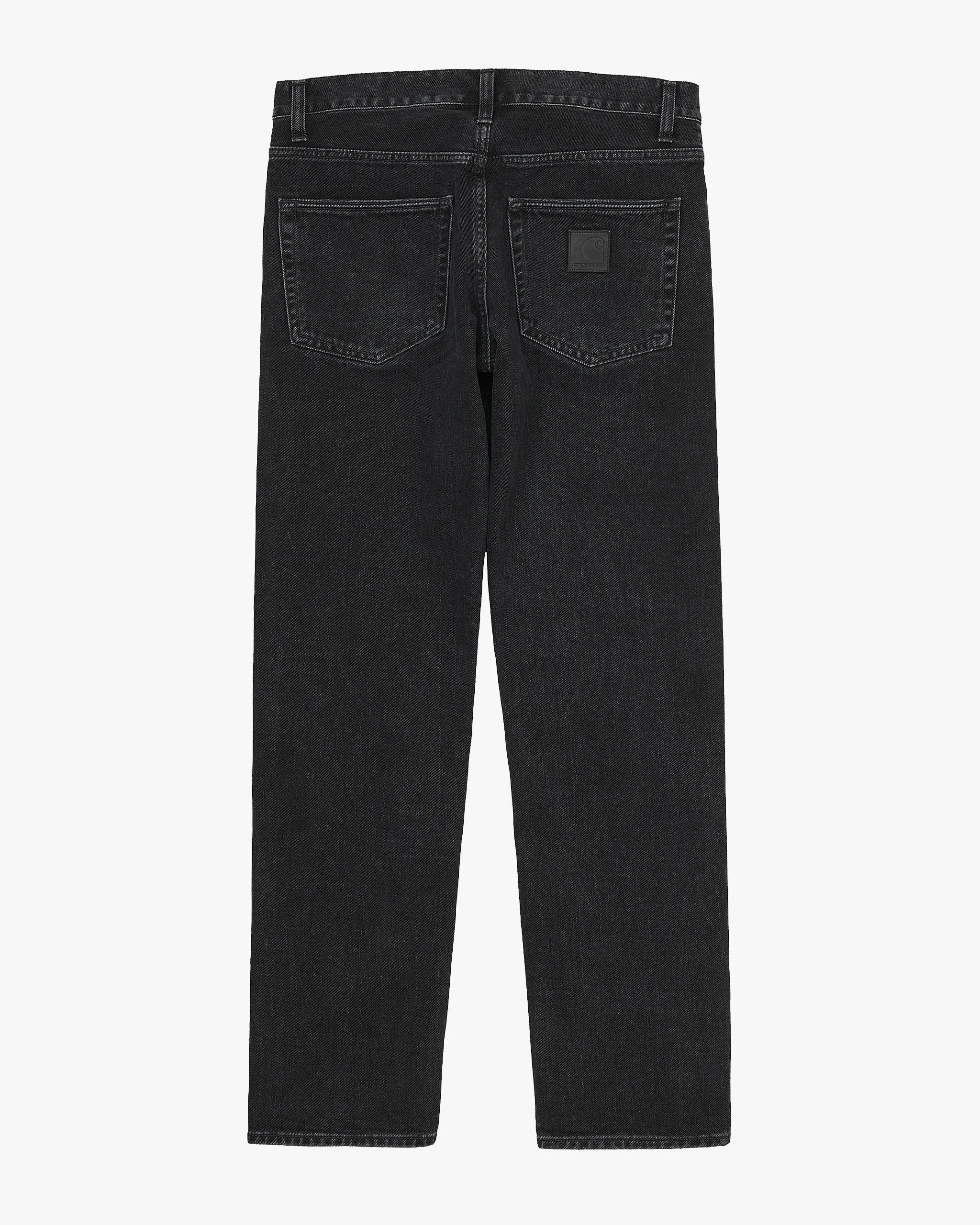 Carhartt WIP Klondike Pant Regular Tapered Mens Jeans - Black Stone Washed