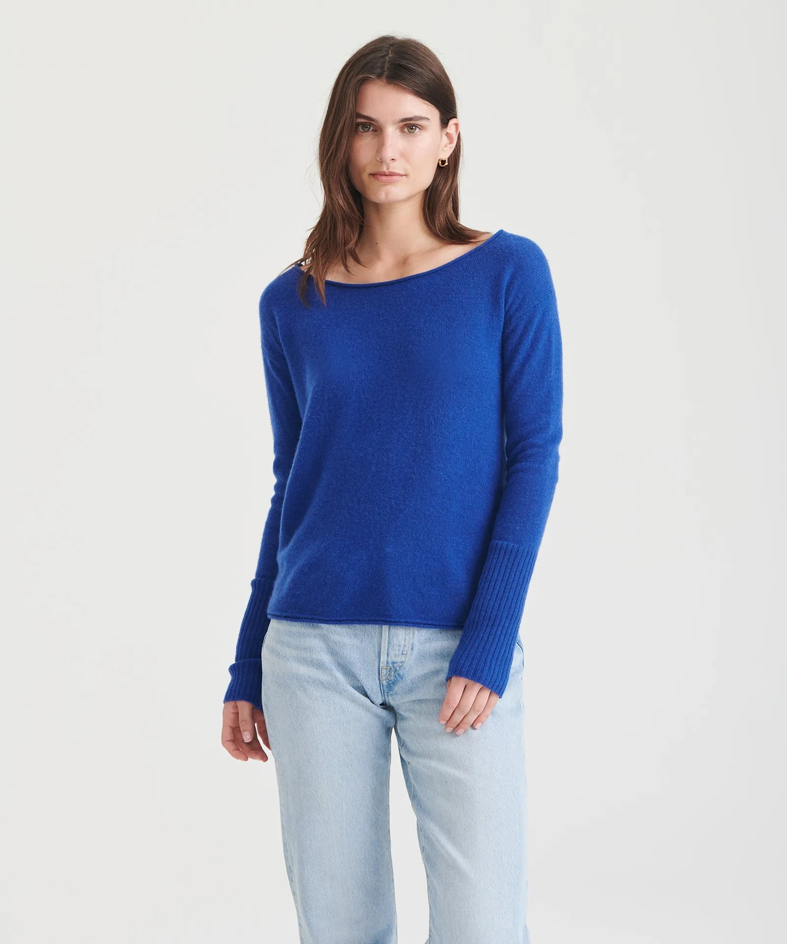 Cashmere Boatneck Sweater