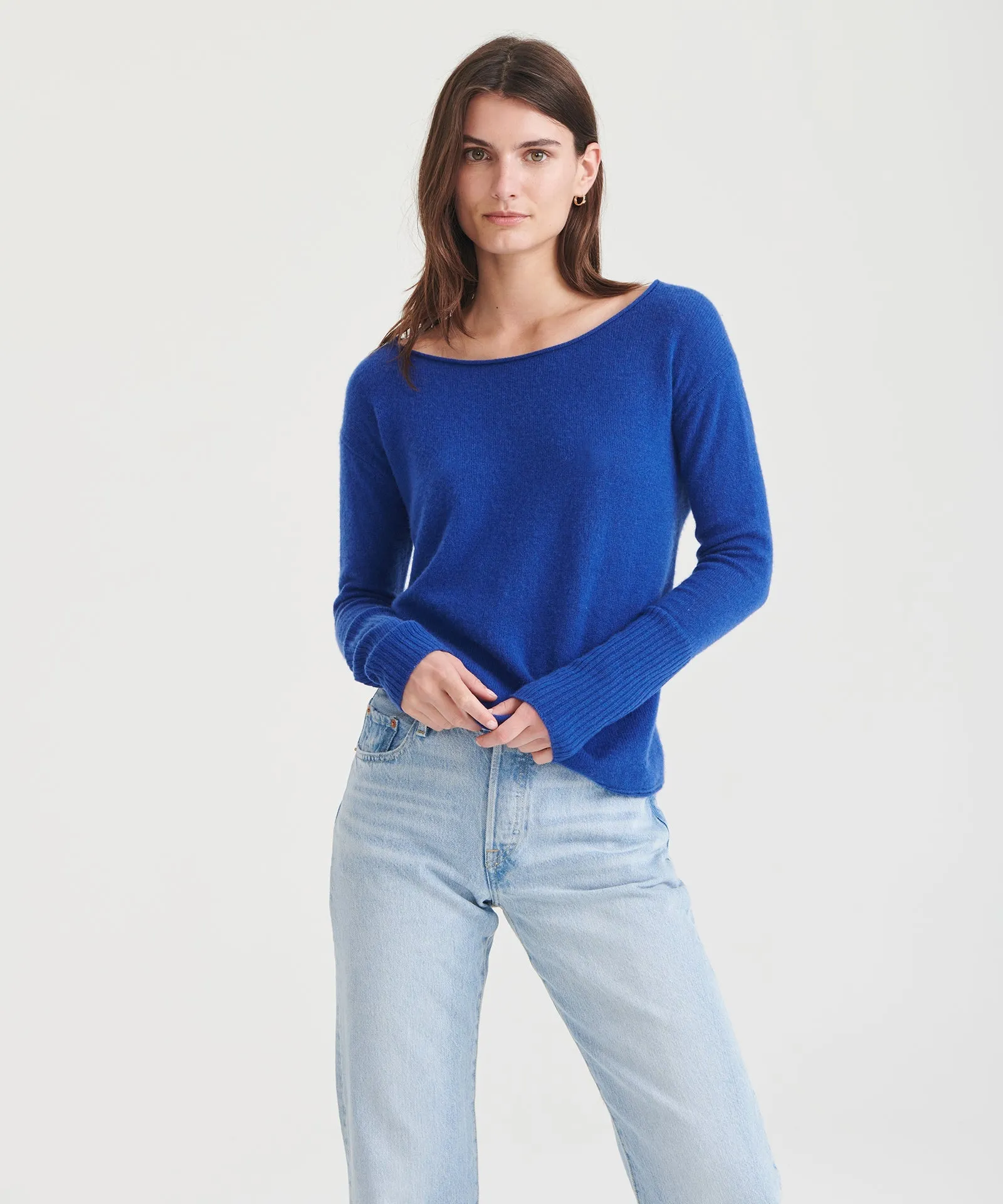 Cashmere Boatneck Sweater