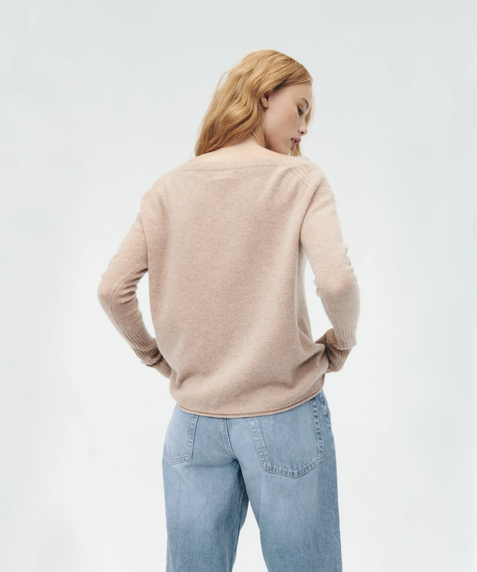 Cashmere Boatneck Sweater