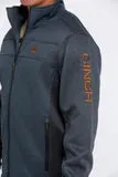 Cinch Men's Solid Navy Sweater Jacket