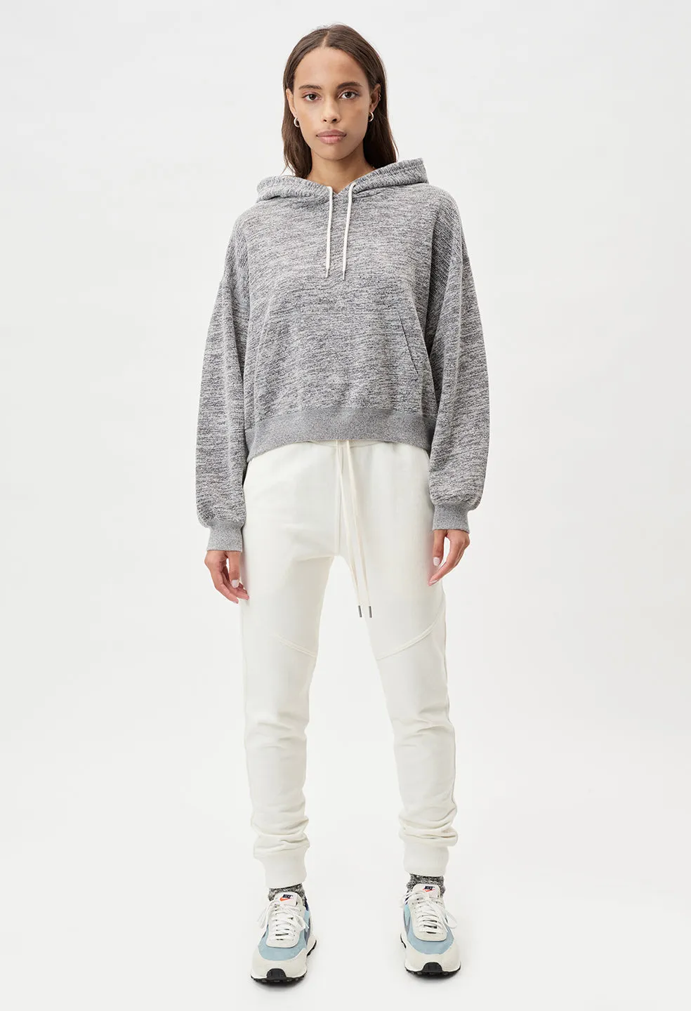 Co-Mix Hoodie / Heather Grey