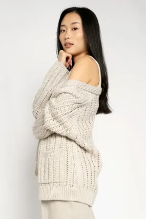 Cotton Cardigan in Bamboo