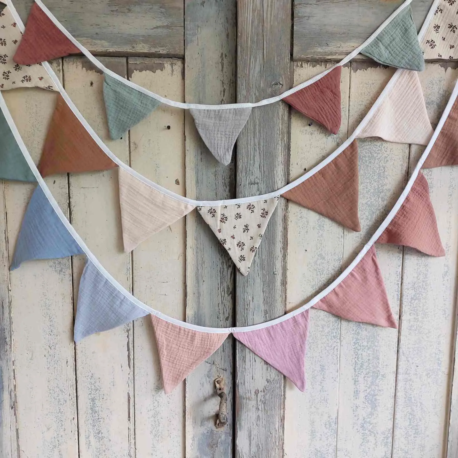 Cotton Muslin Bunting