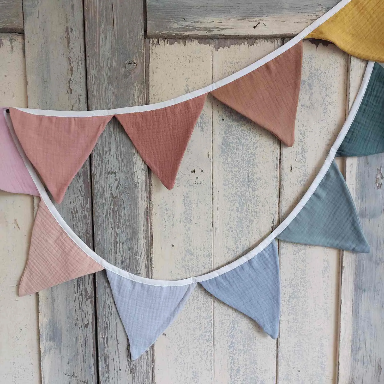 Cotton Muslin Bunting