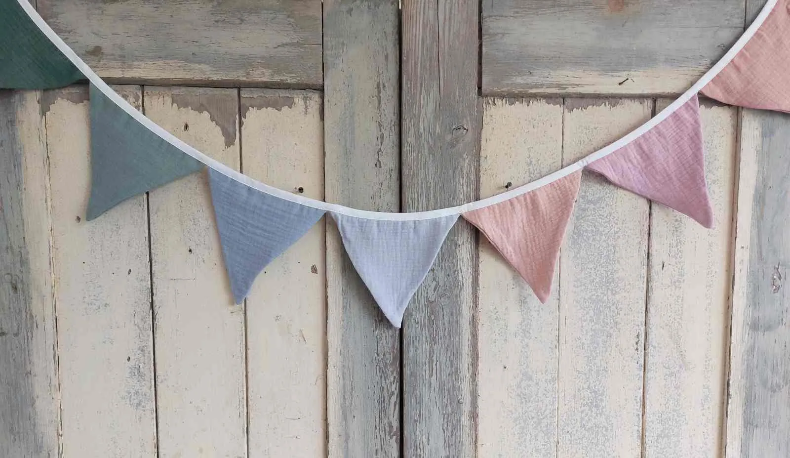 Cotton Muslin Bunting