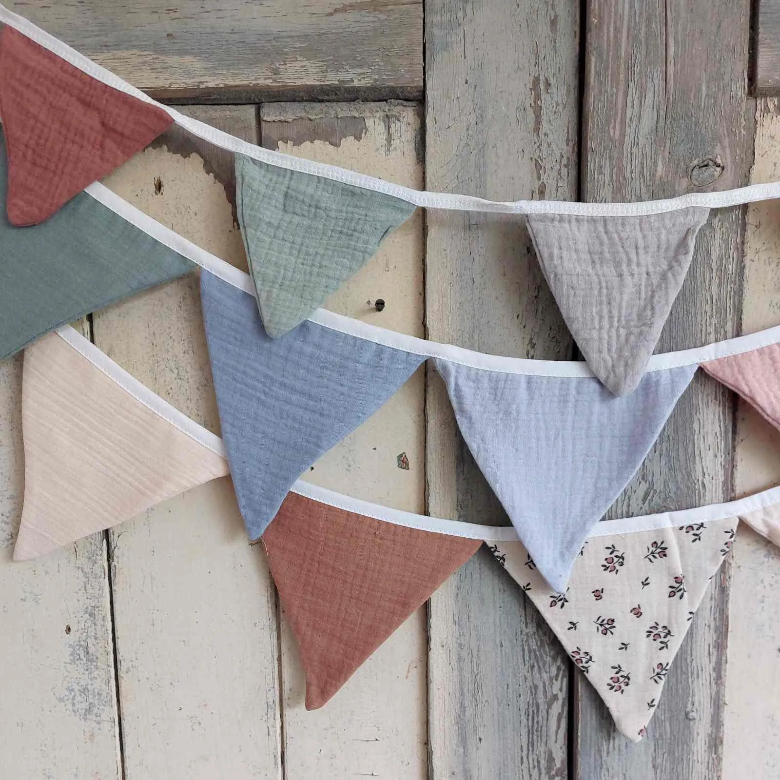 Cotton Muslin Bunting