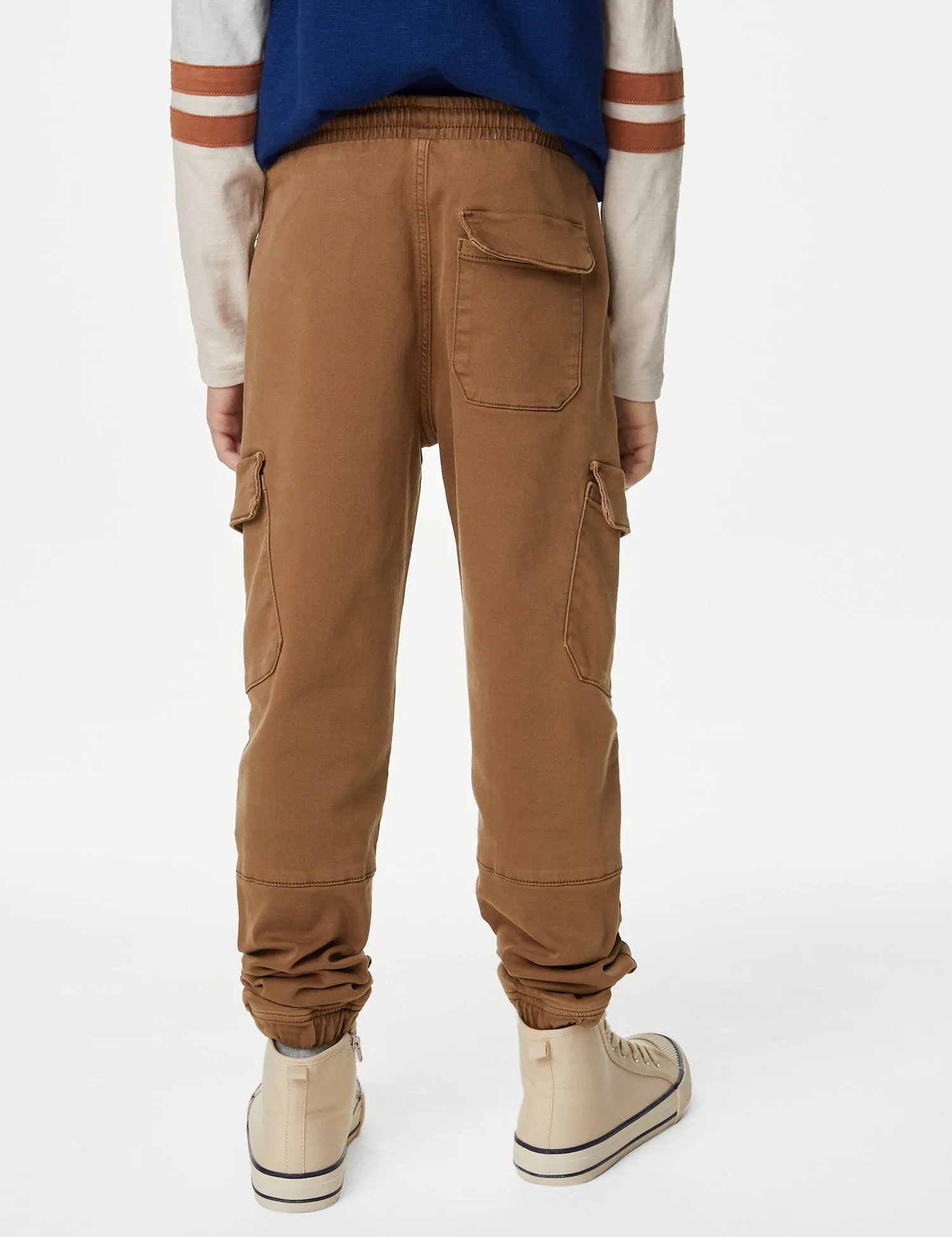 Cotton Rich Cargo Trousers