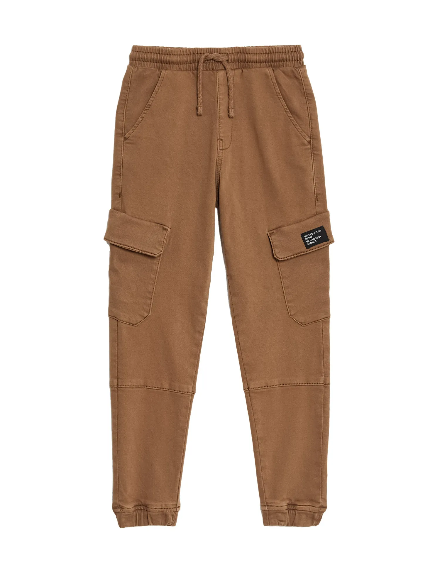 Cotton Rich Cargo Trousers