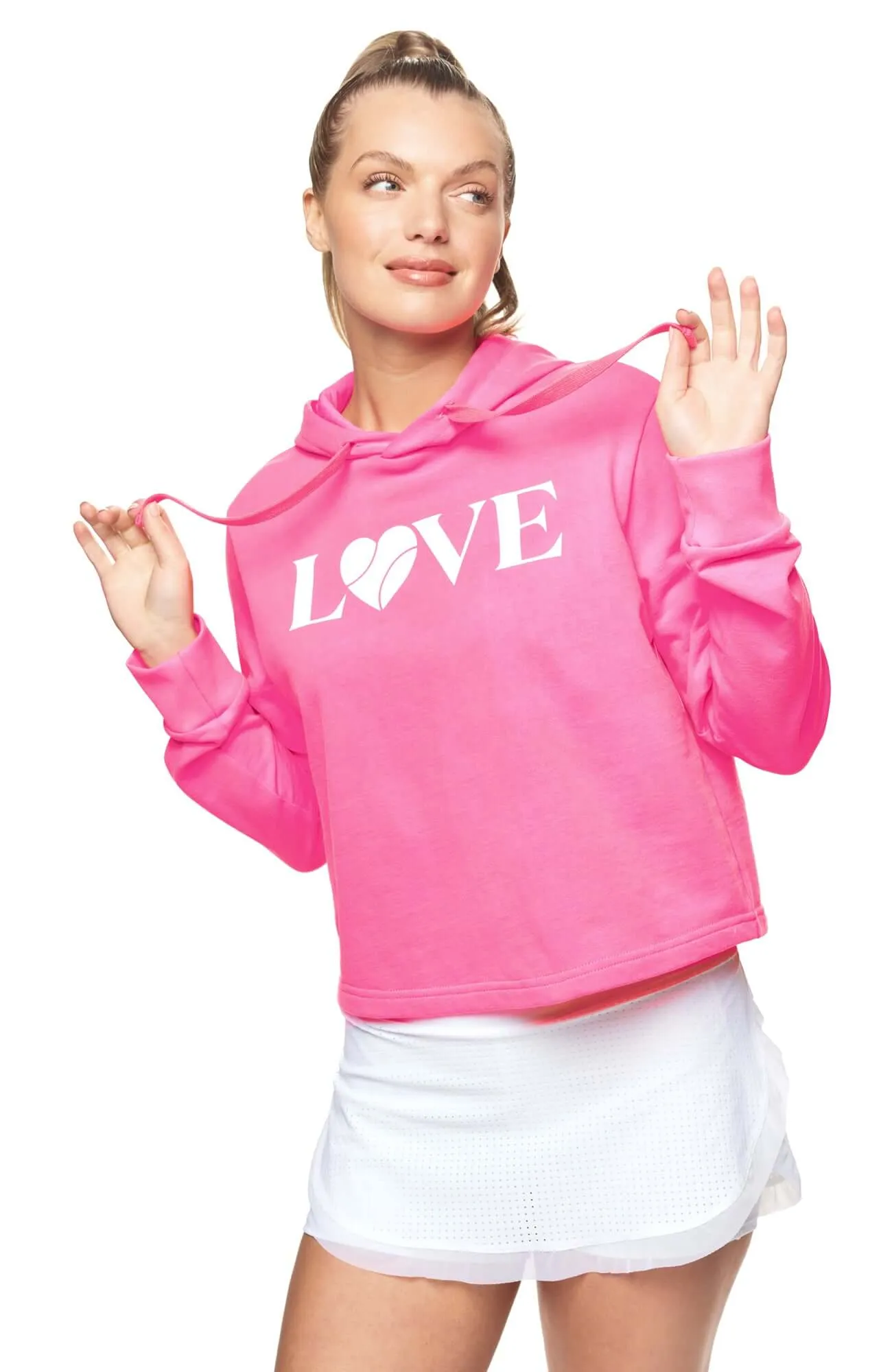 Courtside Hoodie Pink