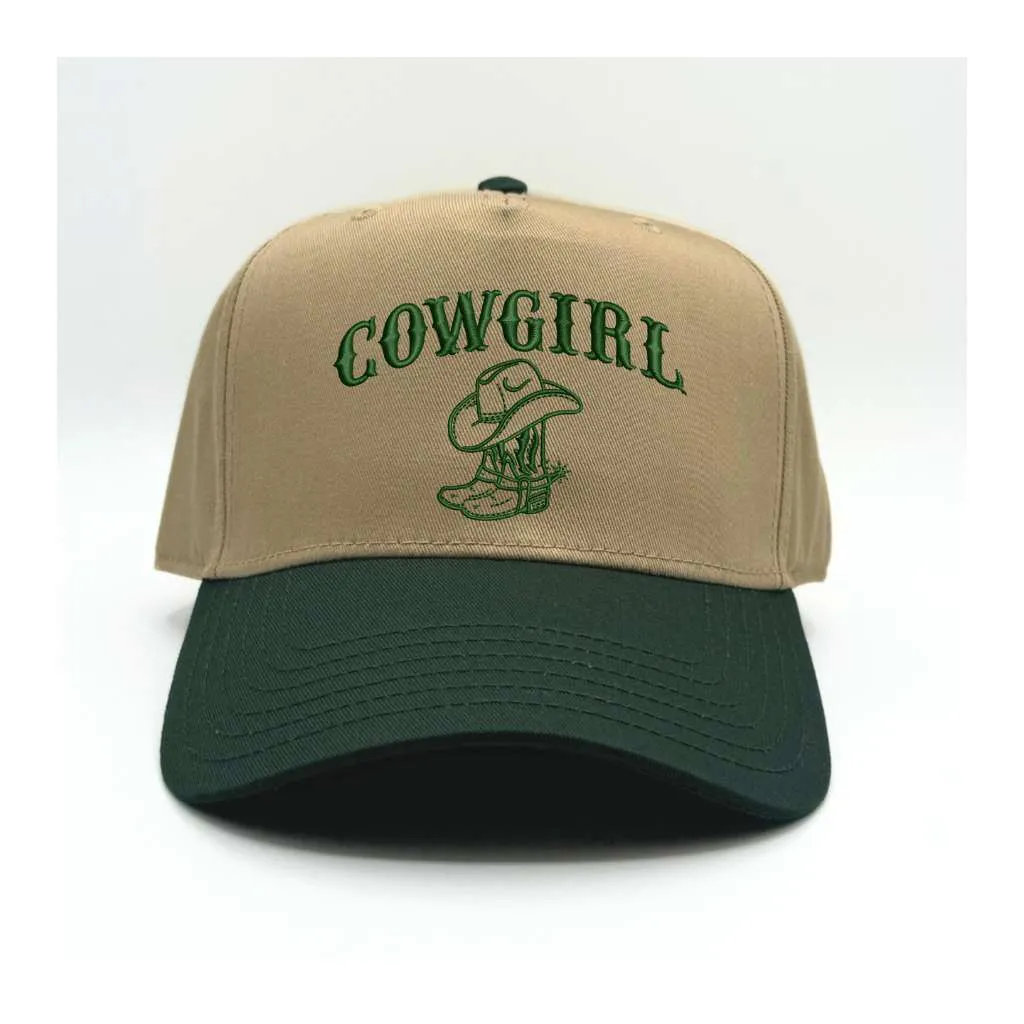 Cowgirl Boots Two Tone Baseball Hat