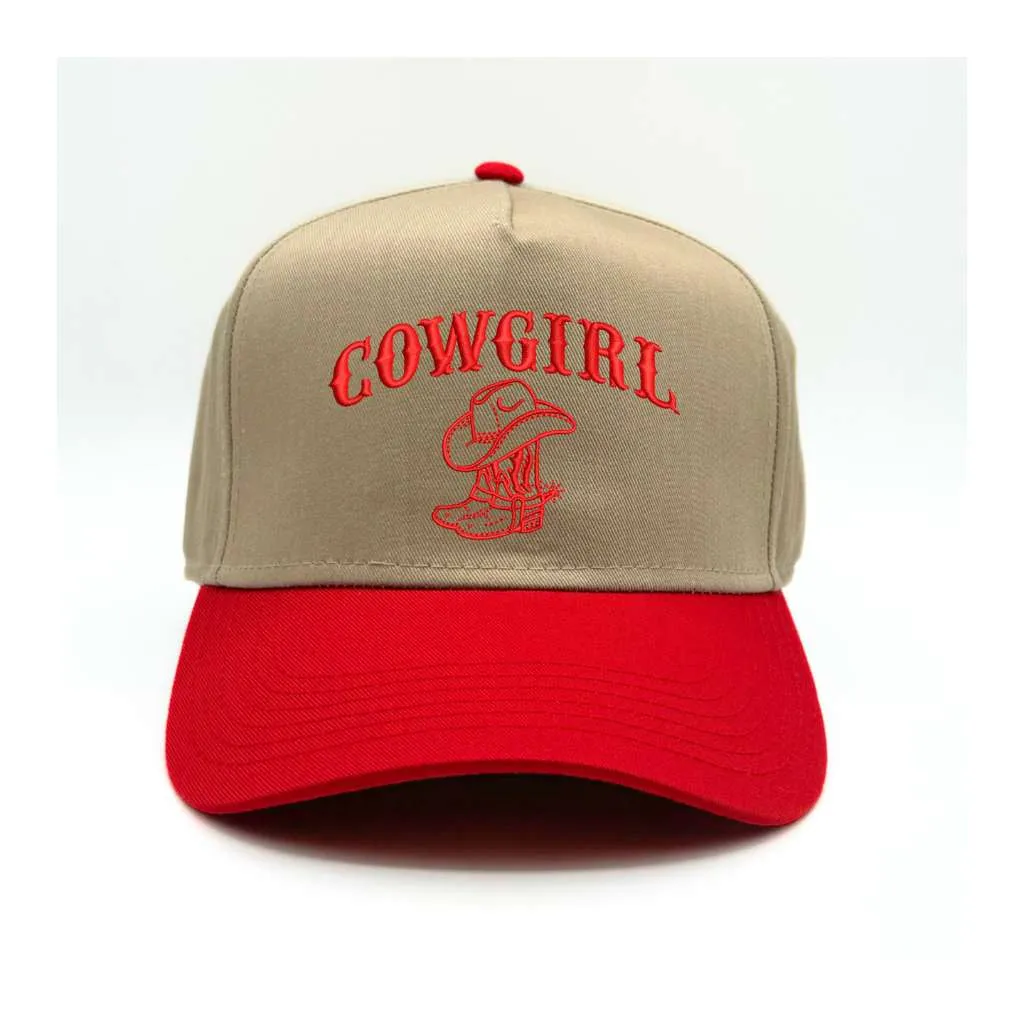 Cowgirl Boots Two Tone Baseball Hat