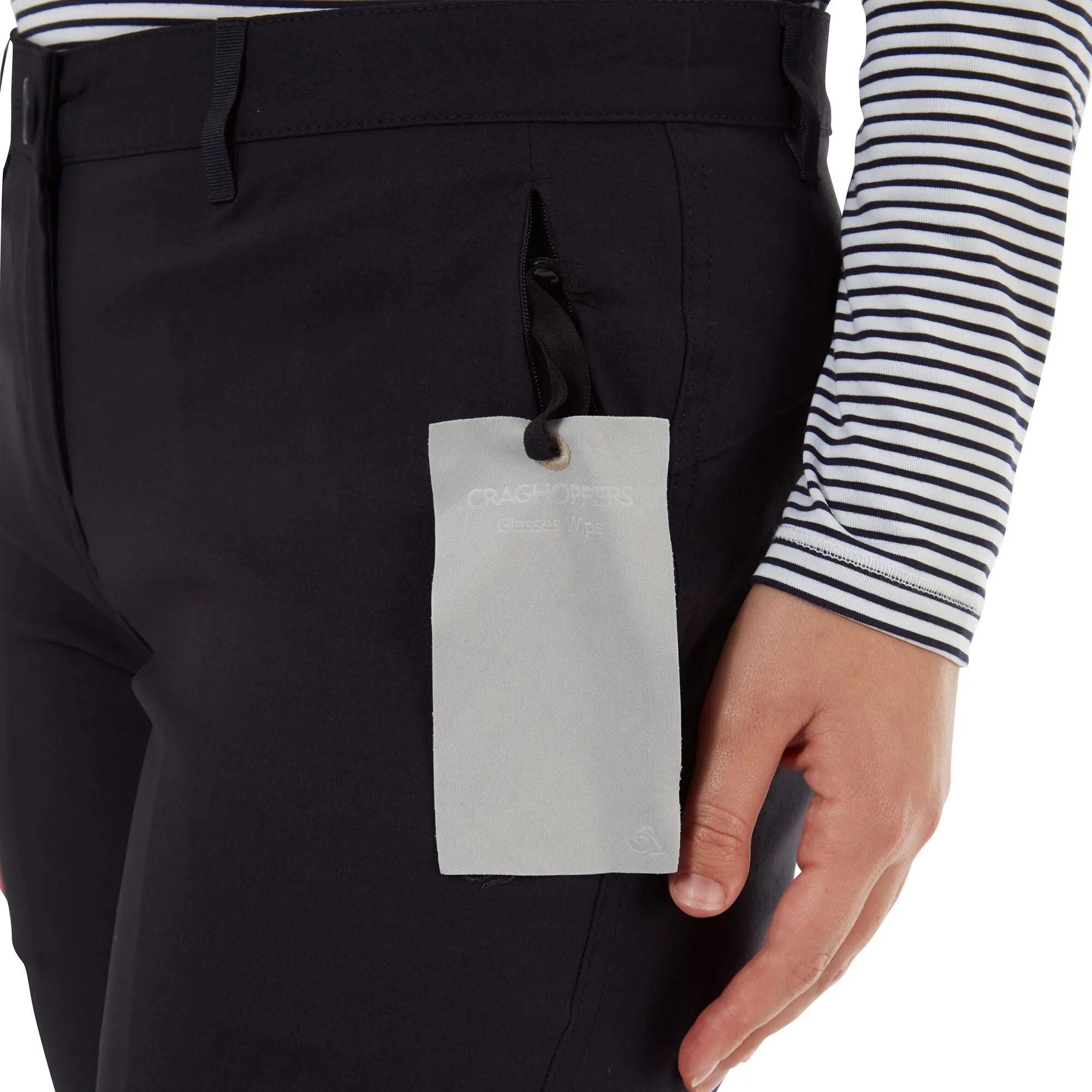 Craghoppers Ladies Kiwi Pro Stretch Trousers CWJ1280 -NAVY