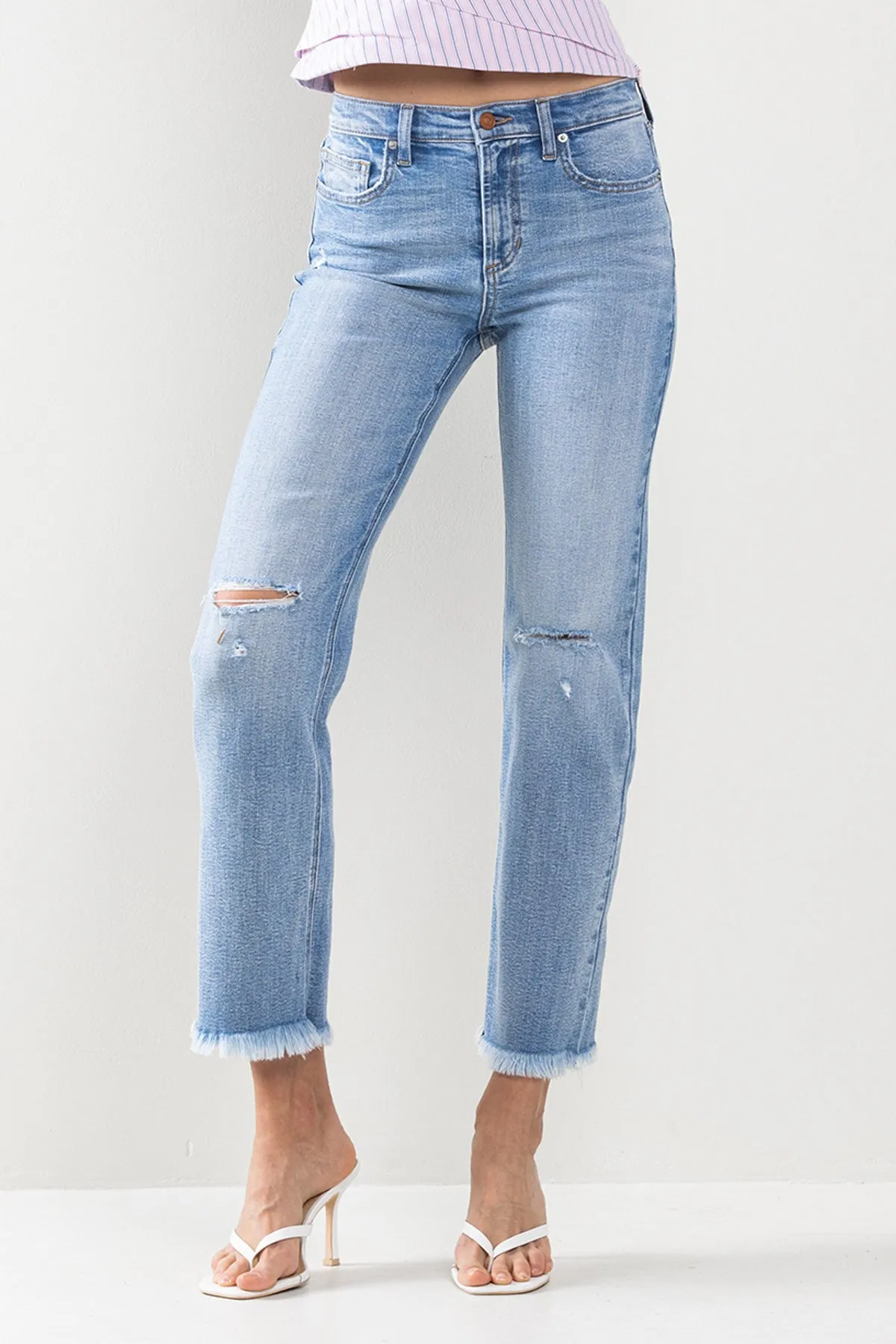 Distress Comfort Jeans