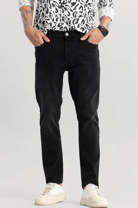 Drogue Black Slim Fit Jeans