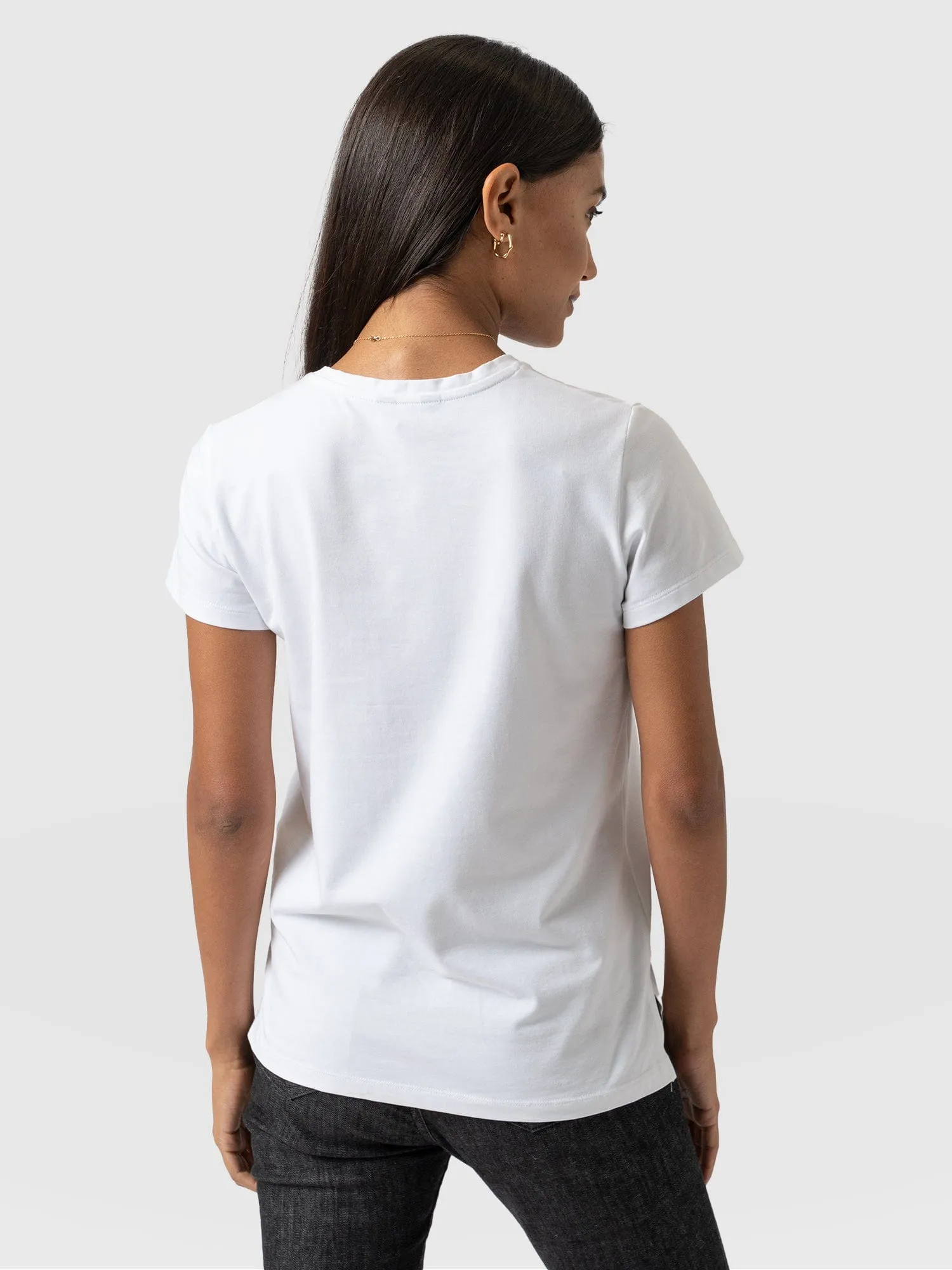 Easy Cotton Tee - White