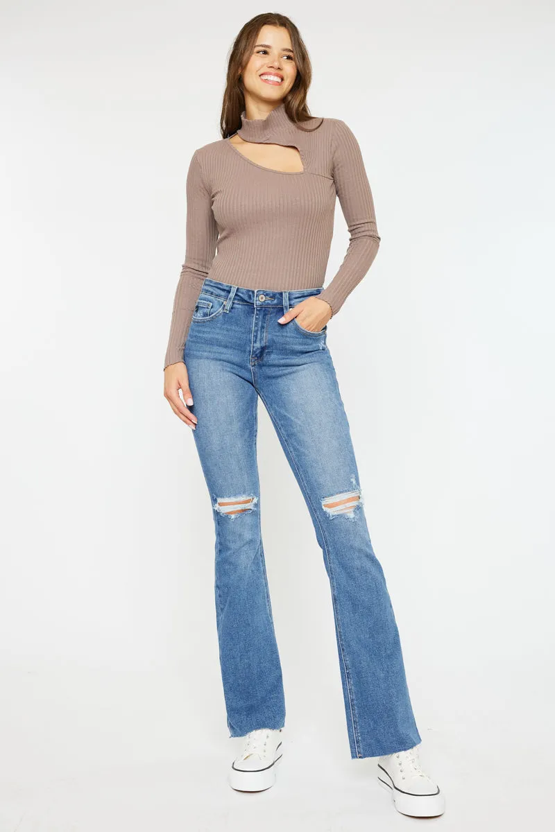 Eva High Rise Bootcut Jeans