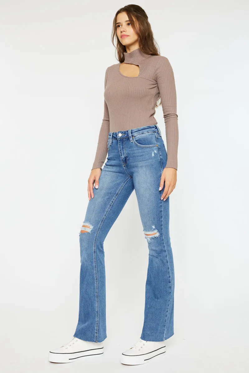 Eva High Rise Bootcut Jeans