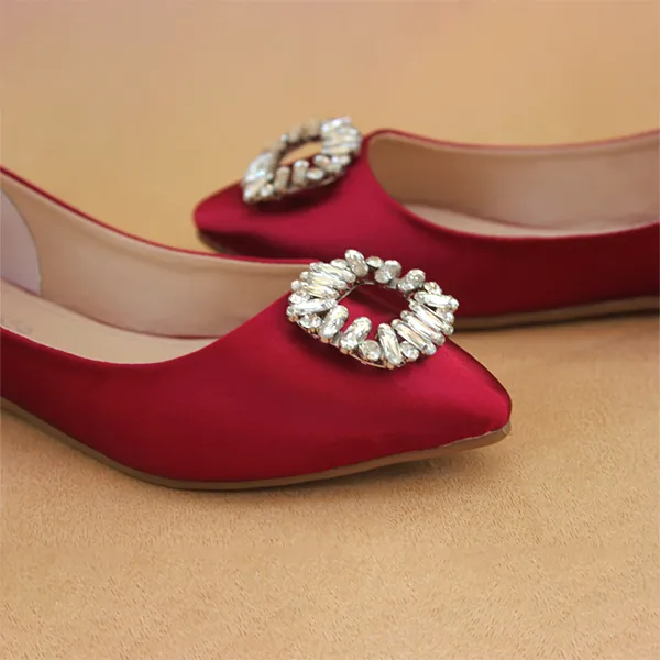 Fancy Maroon Pumps for women